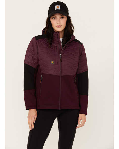 Ariat Women's Rebar Cloud 9 Insulated Jacket, Purple, hi-res
