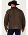 Image #4 - Cowboy Hardware Men's Triple Barb Logo Softshell Jacket, Chocolate, hi-res