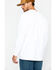 Image #3 - Carhartt Men's Long Sleeve Work T-Shirt, White, hi-res