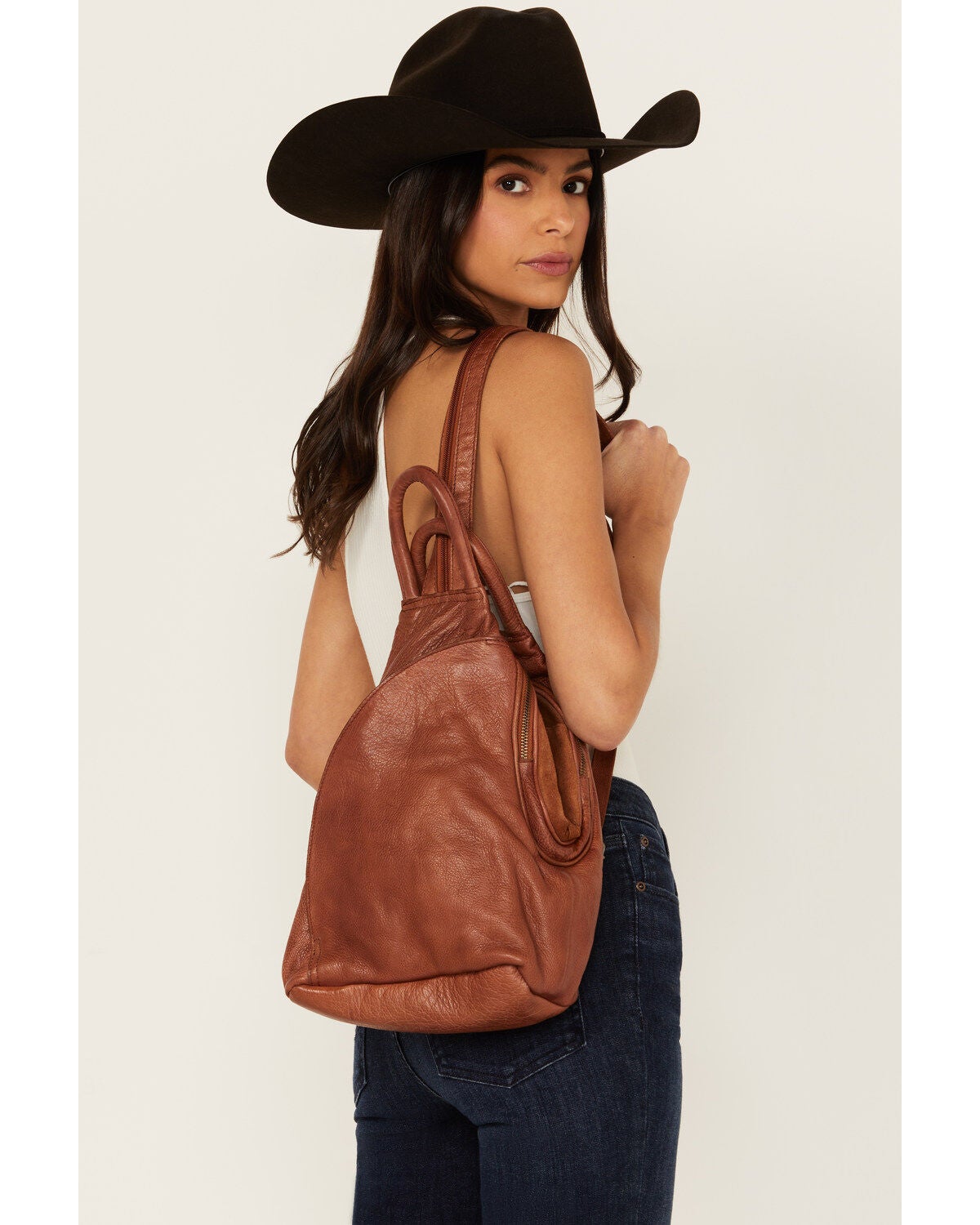 Free People Women's We The Free Soho Convertible Crossbody Bag, Brown, hi-res