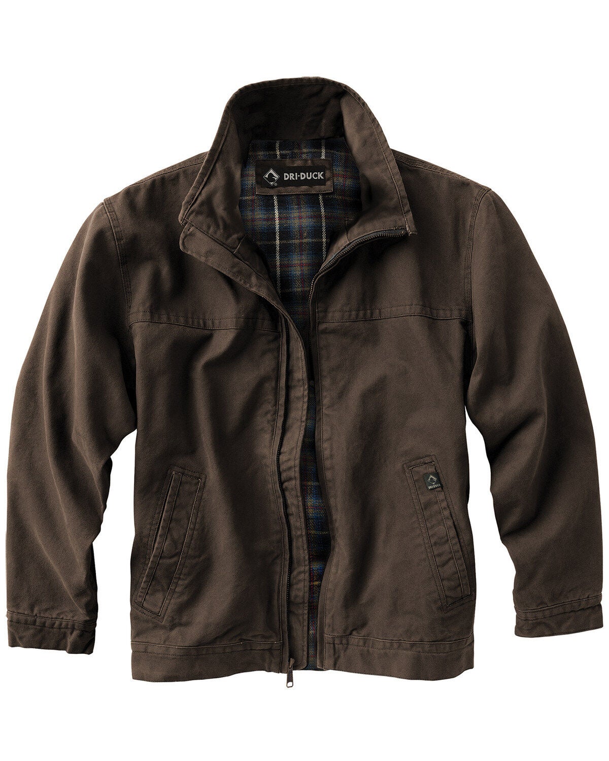 Dri Duck Men's Maverick Work Jacket - Big and Tall, Brown, hi-res
