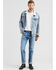 Image #1 - Levi's Men's 501 The Ben Light Regular Straight Leg Jeans, Blue, hi-res