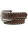 Nocona Embellished Turquoise Cross Concho Belt, , hi-res
