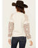 Image #4 - Shyanne Women's Wanda Fleece Mix Pullover Sweatshirt, Oatmeal, hi-res
