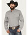 Image #1 - Cinch Men's Modern Fit Geo Print Long Sleeve Button-Down Western Shirt, , hi-res