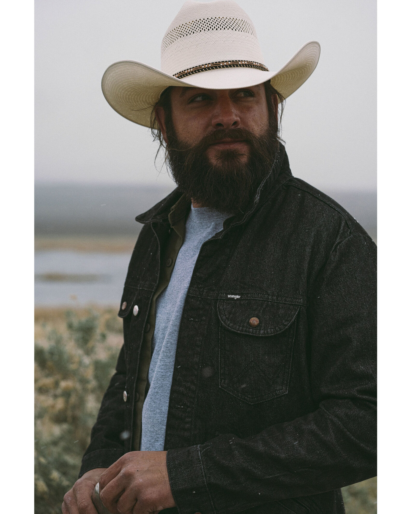 Cowboy jacket black best sale