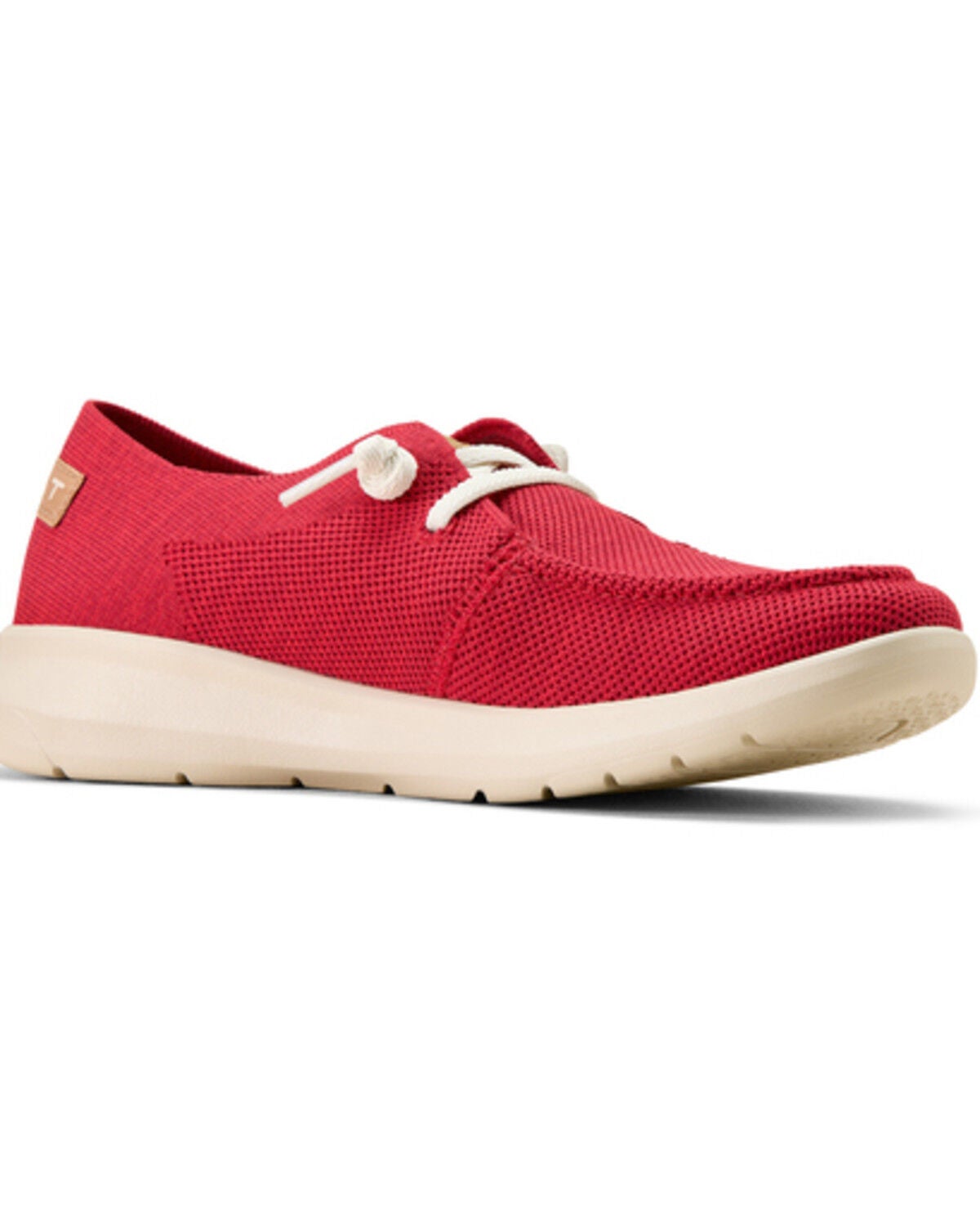 Image #1 - Ariat Women's Hilo Casual Shoes - Moc Toe, Red, hi-res