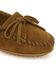 Women's Minnetonka Suede Kilty Moccasins, Dusty Brn, hi-res