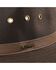 Outback Trading Co. Men's Madison River UPF50 Sun Protection Oilskin Hat, Brown, hi-res