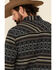 Image #5 - Rock & Roll Denim Men's Jacquard Southwestern Print Border Jacket, Grey, hi-res