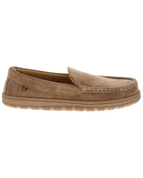 Lamo Footwear Men's Brett Slip-On Shoes - Moc Toe , Chestnut, hi-res