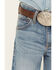 Image #2 - Wrangler 20X Little Boys' Wright 42 Vintage Bootcut Stretch Denim Jeans, Blue, hi-res