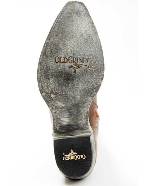 Image #7 - Old Gringo Women's Delany Western Boots - Snip Toe, Brass, hi-res