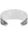 Image #1 - Montana Silversmiths Women's Blue Spring Turquoise Cuff Bracelet, Silver, hi-res