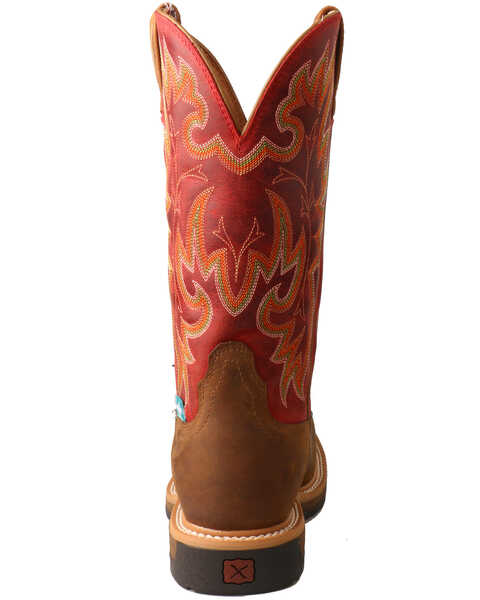 Image #4 - Twisted X Women's Lite Cowboy Waterproof Western Work Boots - Composite Toe, , hi-res