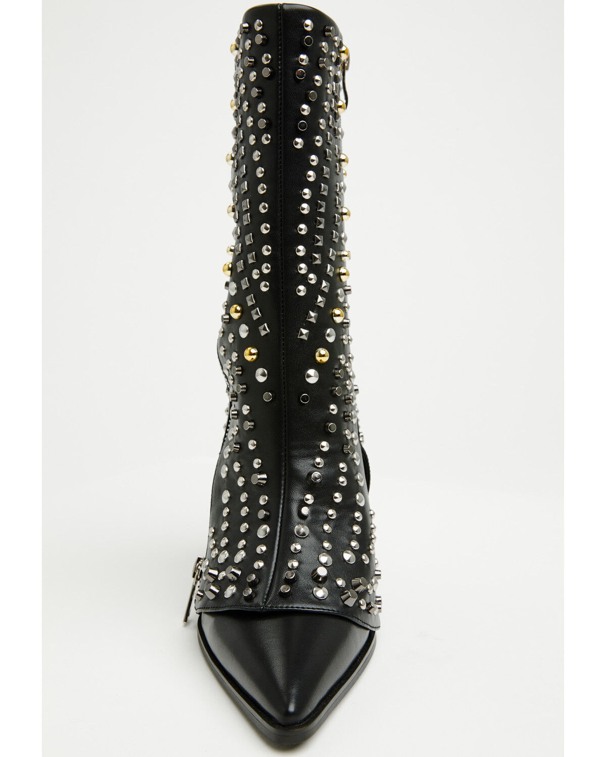 Image #4 - Azalea Wang Women's Hematine Studded Fashion Boots - Snip Toe, Black, hi-res