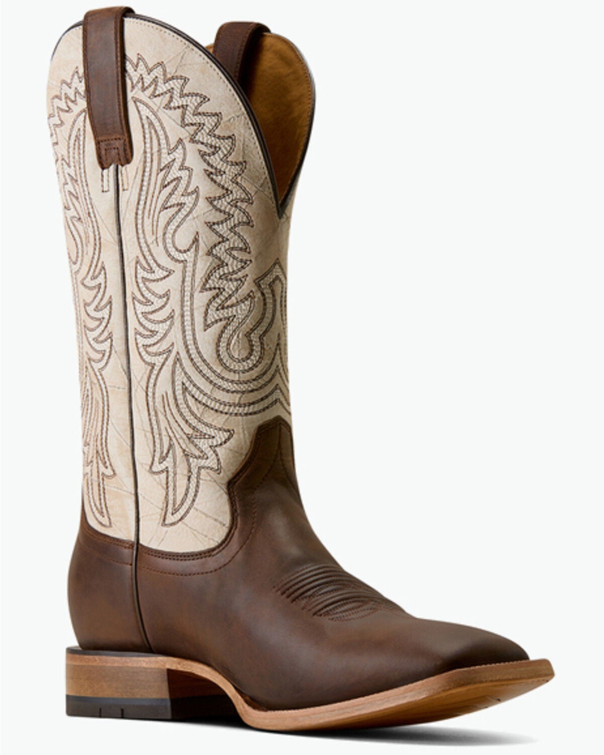 Image #1 - Ariat Men's Slatewood Western Boots - Broad Square Toe, Brown, hi-res