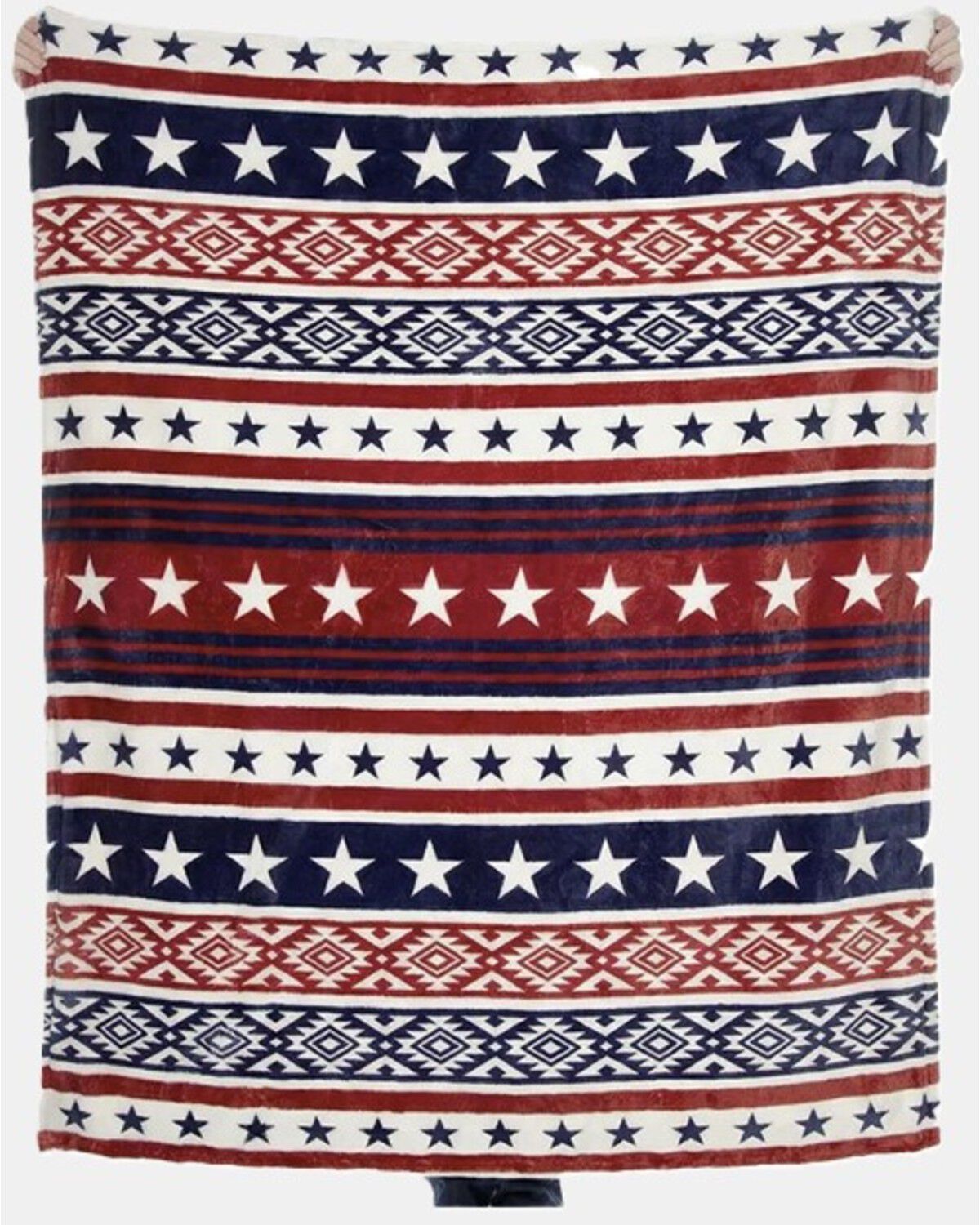 Image #2 - Carstens Home Wrangler Western Sky Travel Blanket, Multi, hi-res