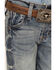 Image #2 - Wrangler Little Boys' Greeley Relaxed Bootcut Jeans, Blue, hi-res