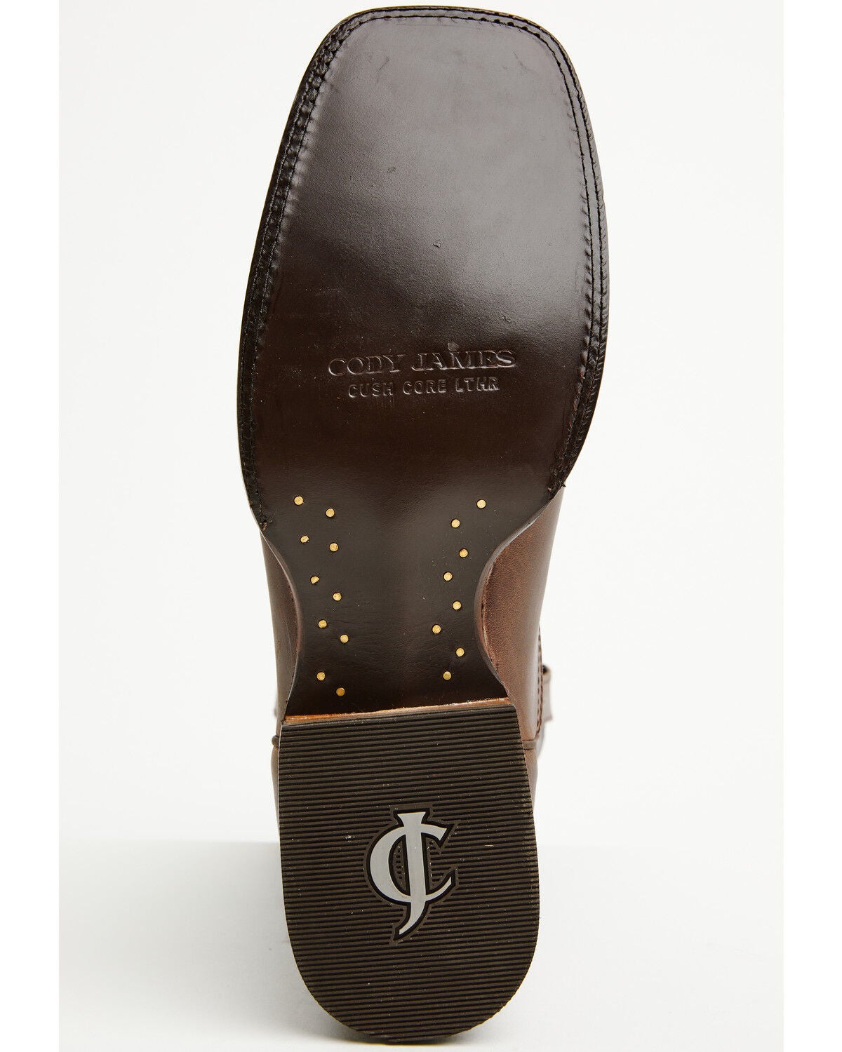 Image #7 - Cody James Men's The Chase Western Boots - Broad Square Toe, Brown, hi-res