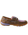 Image #2 - Twisted X Women's Woven Purple Boat Shoes - Moc Toe, , hi-res