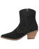 Image #3 - Dingo Women's Miss Priss Studded Suede Booties - Round Toe, Black, hi-res