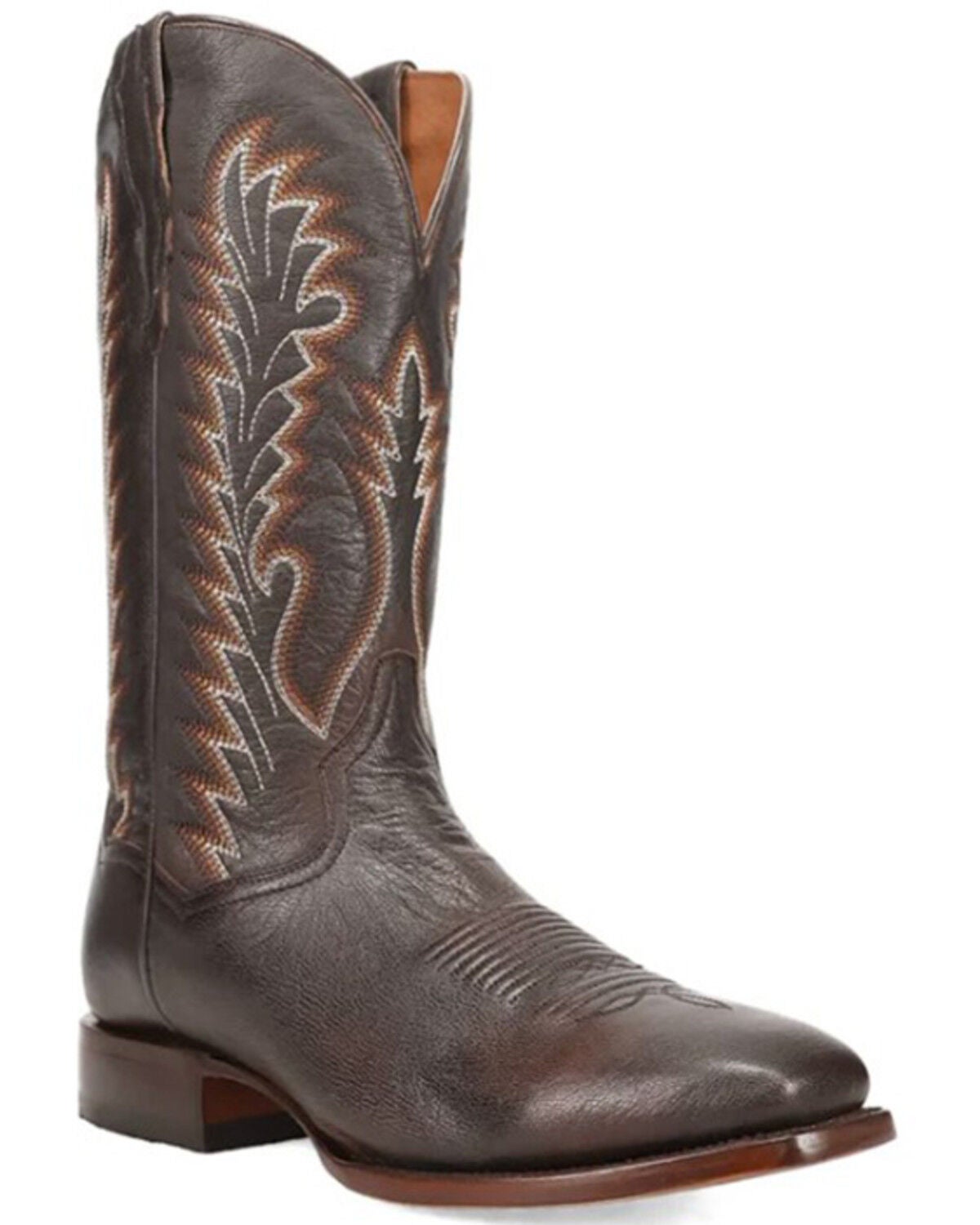 Dan Post Men's Jerry Tall Western Boots - Square Toe, Black, hi-res