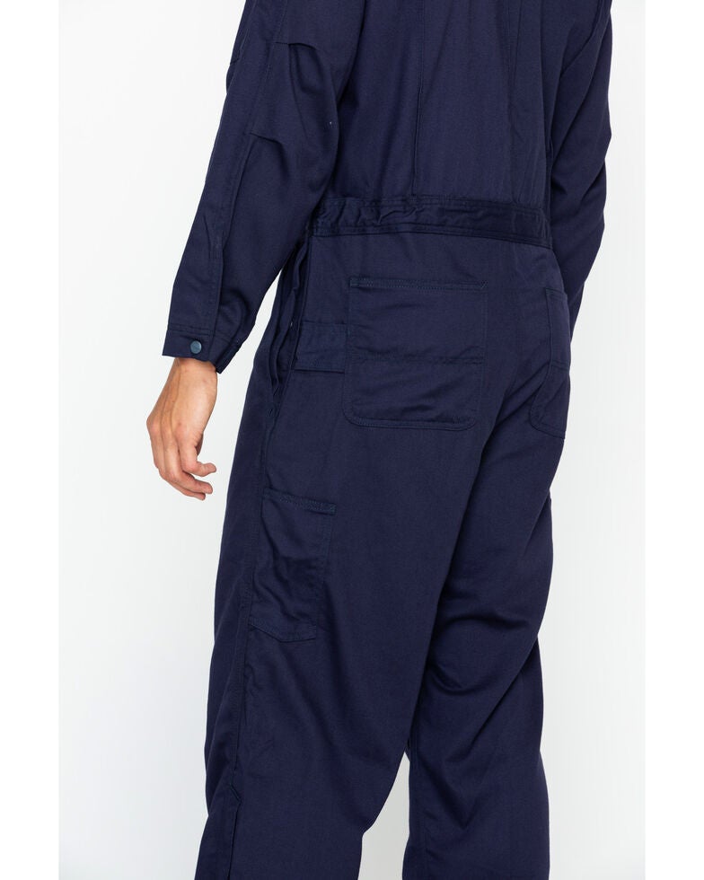 Carhartt Men's Navy FlameResistant Deluxe Coveralls Boot Barn