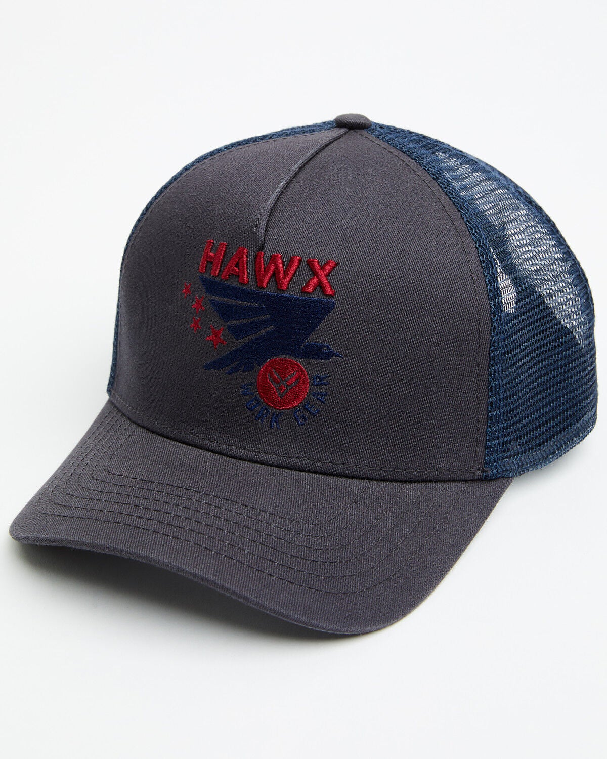 Image #1 - Hawx Men's Logo Ball Cap, Dark Grey, hi-res