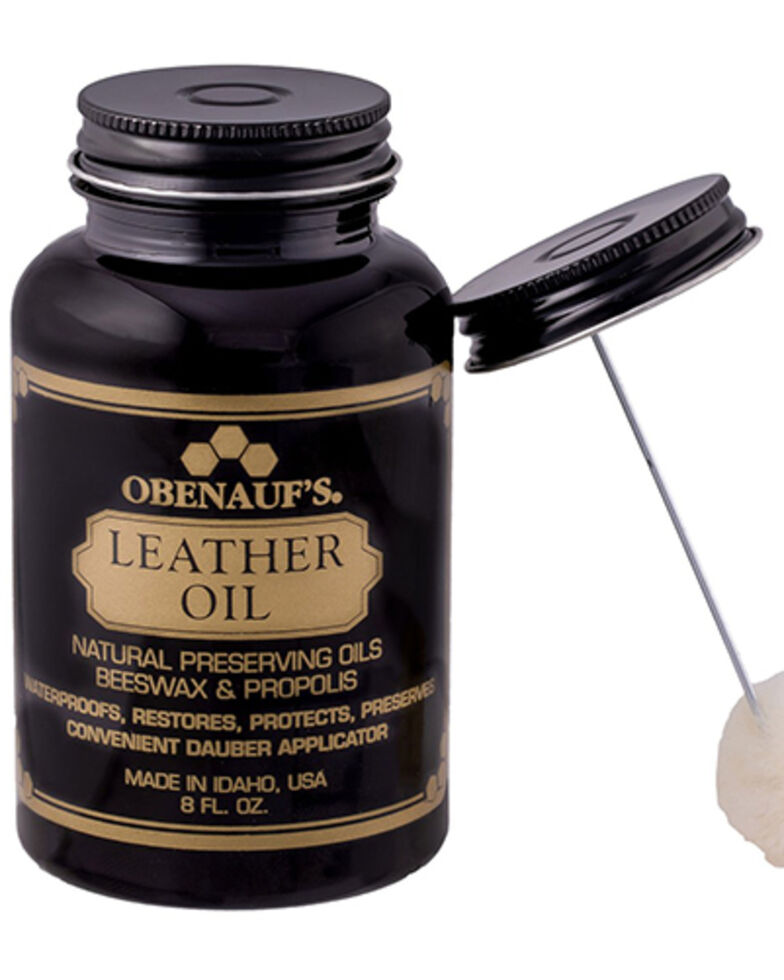 Obenauf's Leather 8oz Leather Oil, No Color, hi-res