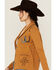 Image #2 - Pendleton Women's Conversational Print Embroidered Cardigan, , hi-res
