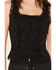 Image #3 - Idyllwind Women's Button-Front Seamed Top, Black, hi-res