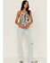 Image #2 - Idyllwind Women's Floral Haze Tank Top, Taupe, hi-res