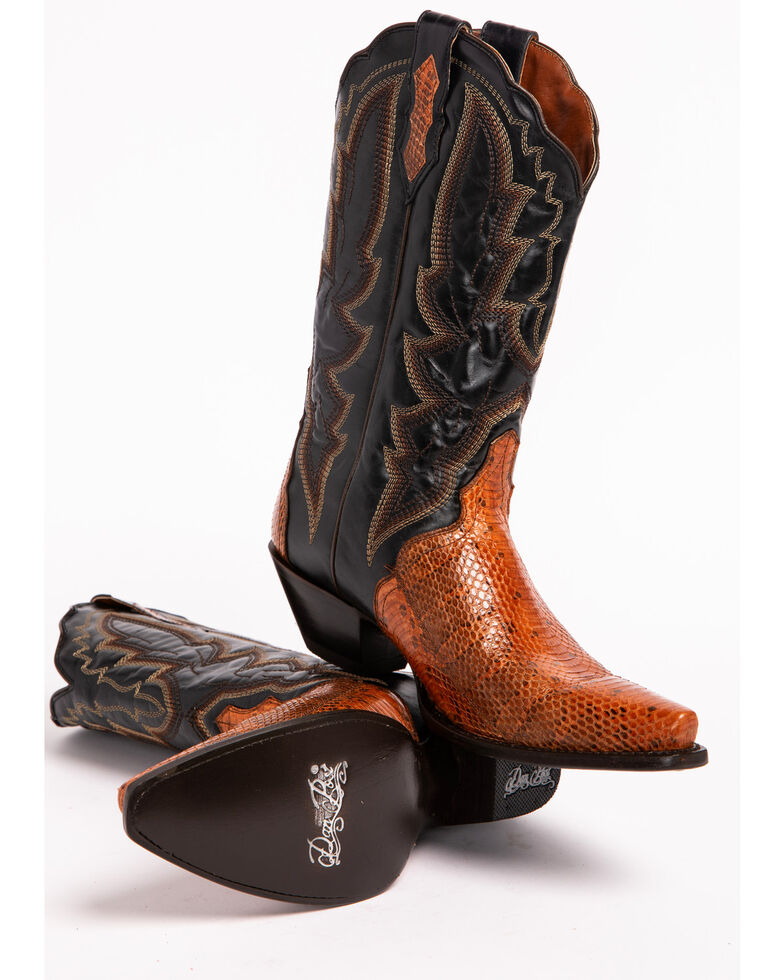 dan post women's python boots