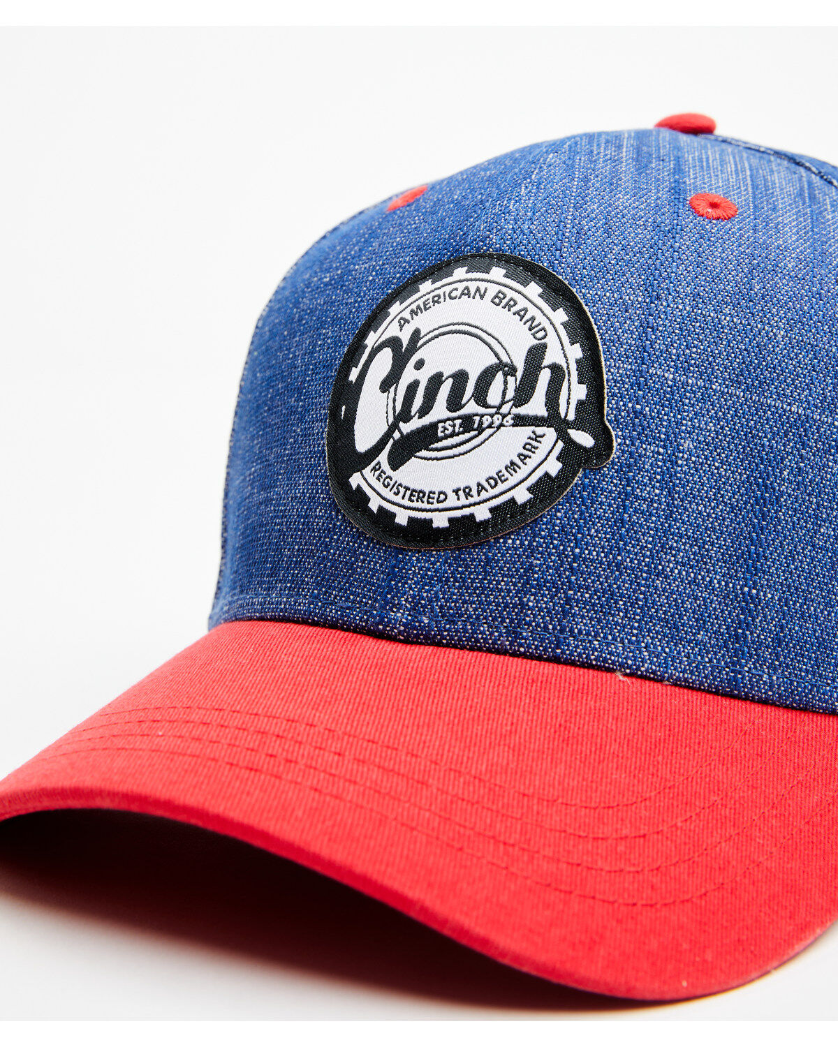 Image #2 - Cinch Men's Color Block Ball Cap, Purple, hi-res