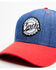 Image #2 - Cinch Men's Color Block Ball Cap, Purple, hi-res