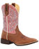 Image #1 - Durango Women's Westward Performance Western Boots - Broad Square Toe, Rose, hi-res