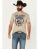 Image #1 - Cody James Men's Permit Short Sleeve Graphic T-Shirt, Wheat, hi-res