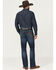 Image #3 - Wrangler Retro Men's Elwick Dark Wash Slim Bootcut Stretch Denim Jeans, Dark Wash, hi-res