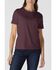 Image #1 - Carhartt Women's Durham Short Sleeve Work Overshirt, Burgundy, hi-res