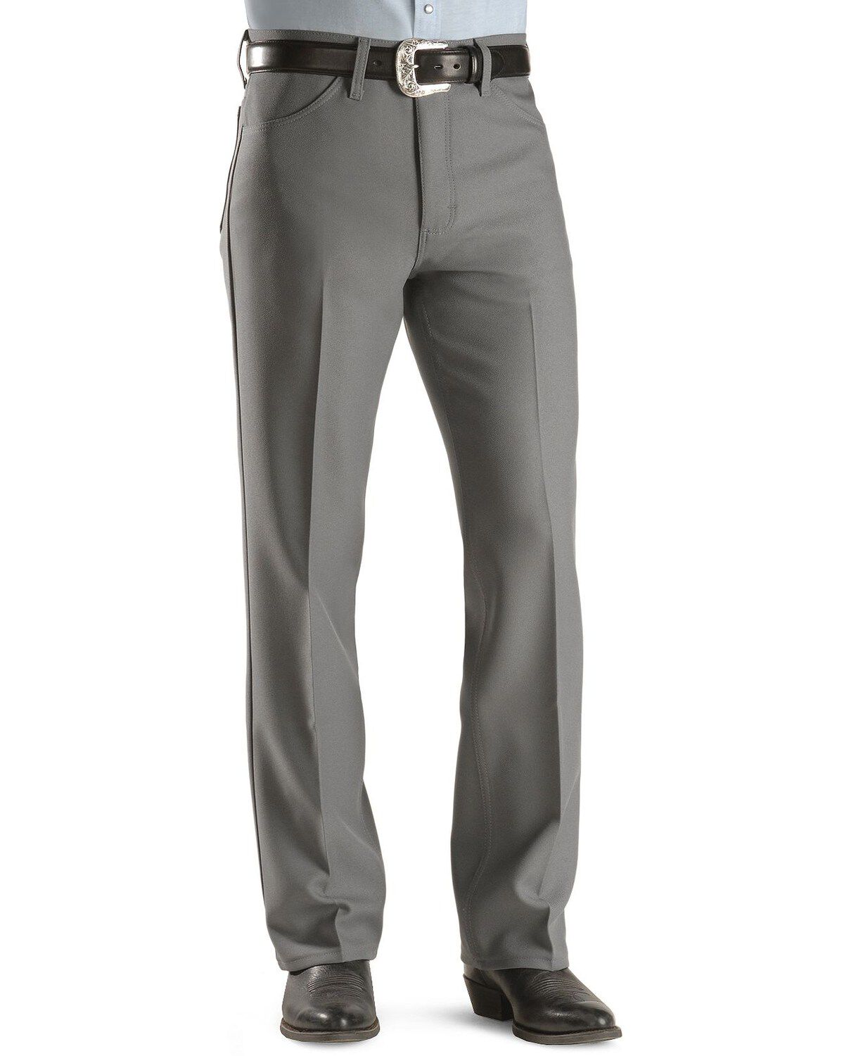 Image #2 - Wrangler Men's Wrancher Jeans, Grey, hi-res
