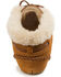 Women's Minnetonka Chrissy Moccasins - Moc Toe, Cinnamon, hi-res