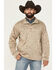 Image #1 - Ariat Men's Caldwell Button-Down Sweater Pullover, Brown, hi-res
