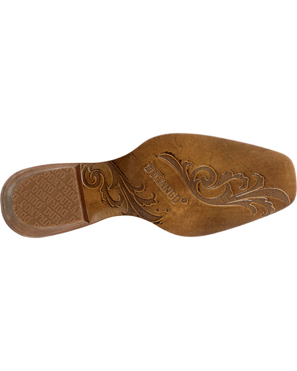 Image #5 - Durango Women's Distressed Flag Western Boots, Brown, hi-res