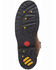 Justin Men's Wyoming Waterproof Western Work Boots - Steel Toe, Brown, hi-res