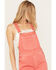 Image #3 - Wrangler Women's Flare Overalls, Red, hi-res
