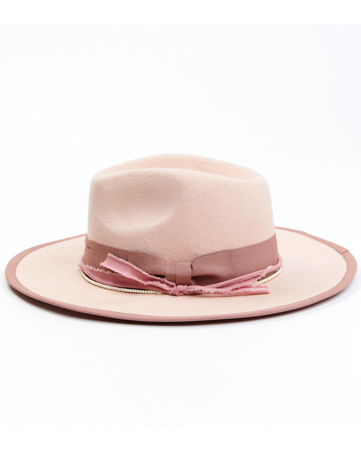 Image #3 - Shyanne Women's Rancher Tonal Fedora, Pink, hi-res