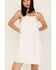 Band of the Free Women's Sweet Seasons Embroidered Mini Dress, Ivory, hi-res