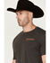 Image #3 - Cody James Men's Troubled Skeleton Short Sleeve Graphic T-Shirt, Charcoal, hi-res