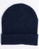 Hawx® Men's Side Logo Beanie, Navy, hi-res